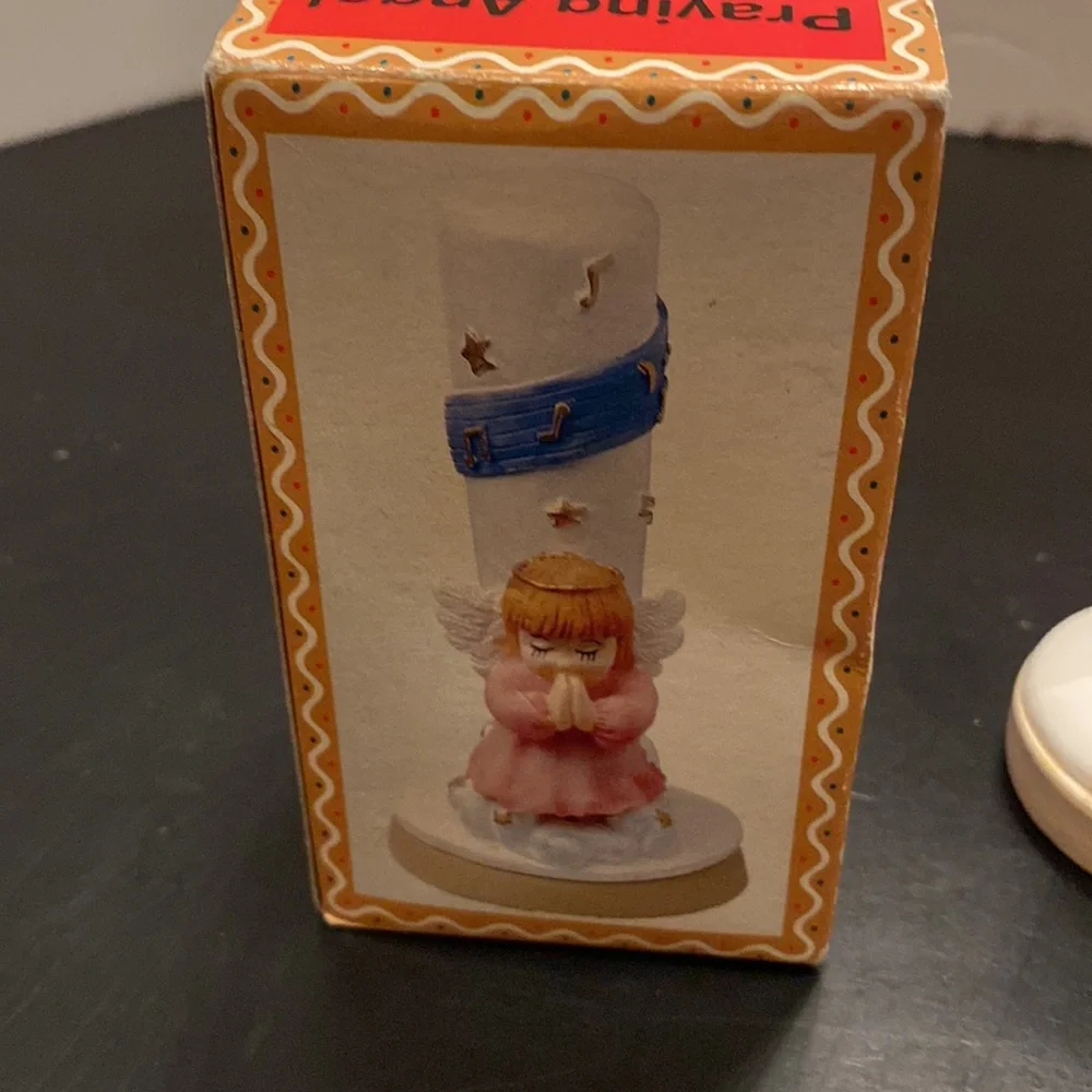 VTG Praying Angel cookie stamp festive cookies stamp